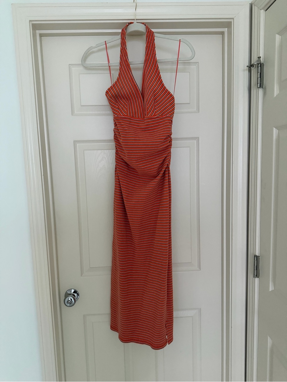 Pilcro Halter Stripe Maxi Dress - XS